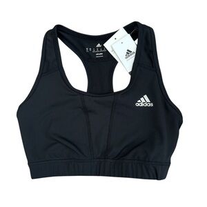 Adidas Women's Climalite Black Racerback Sports Bra Size XS